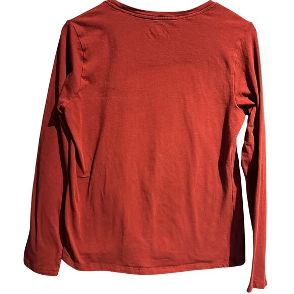 Calvin Klein size large Loungewear Comfy Warm Ladies long sleeve sleepwear shirt - Picture 2 of 5